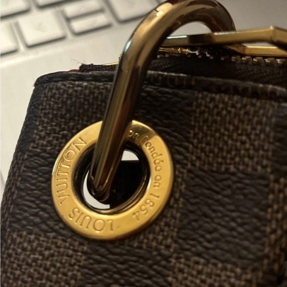 LOUIS VUITTON South Bank Besace Damier Ebene Crossbody bag purse original - Picture 12 of 15